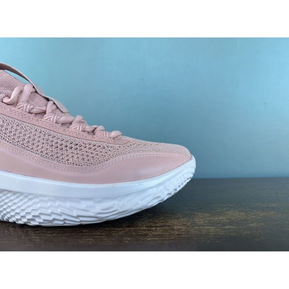 Under Armour Curry 8 Flow Class-Y Pink/White Men's Size 7.5 (9W) 3024432-601 - Picture 5 of 11